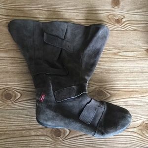 Vintage Suede Levi Boots